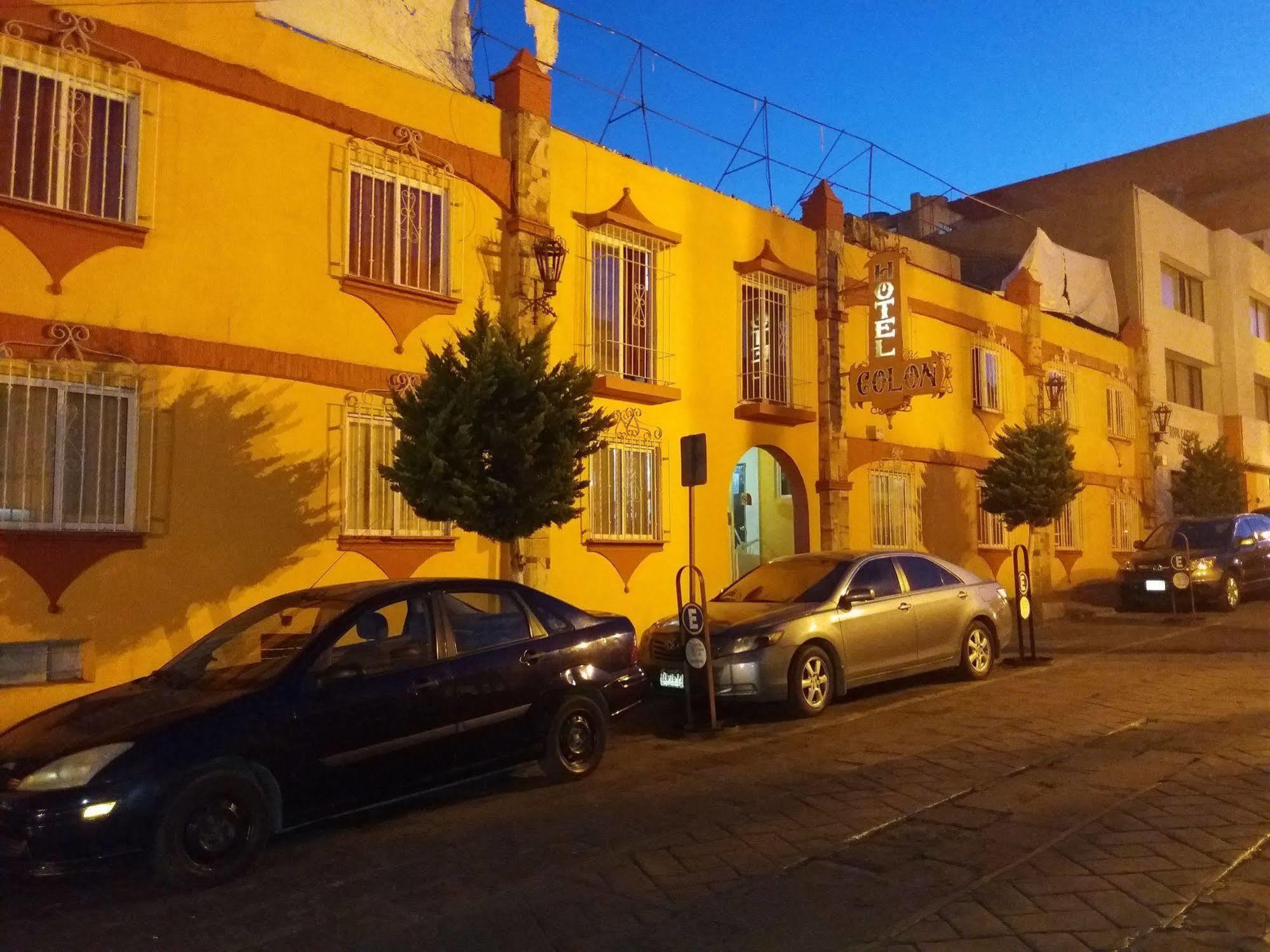 Hotel Colon De Zacatecas Kültér fotó